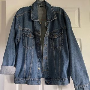 Sonoma Jean Jacket womens fits like XL